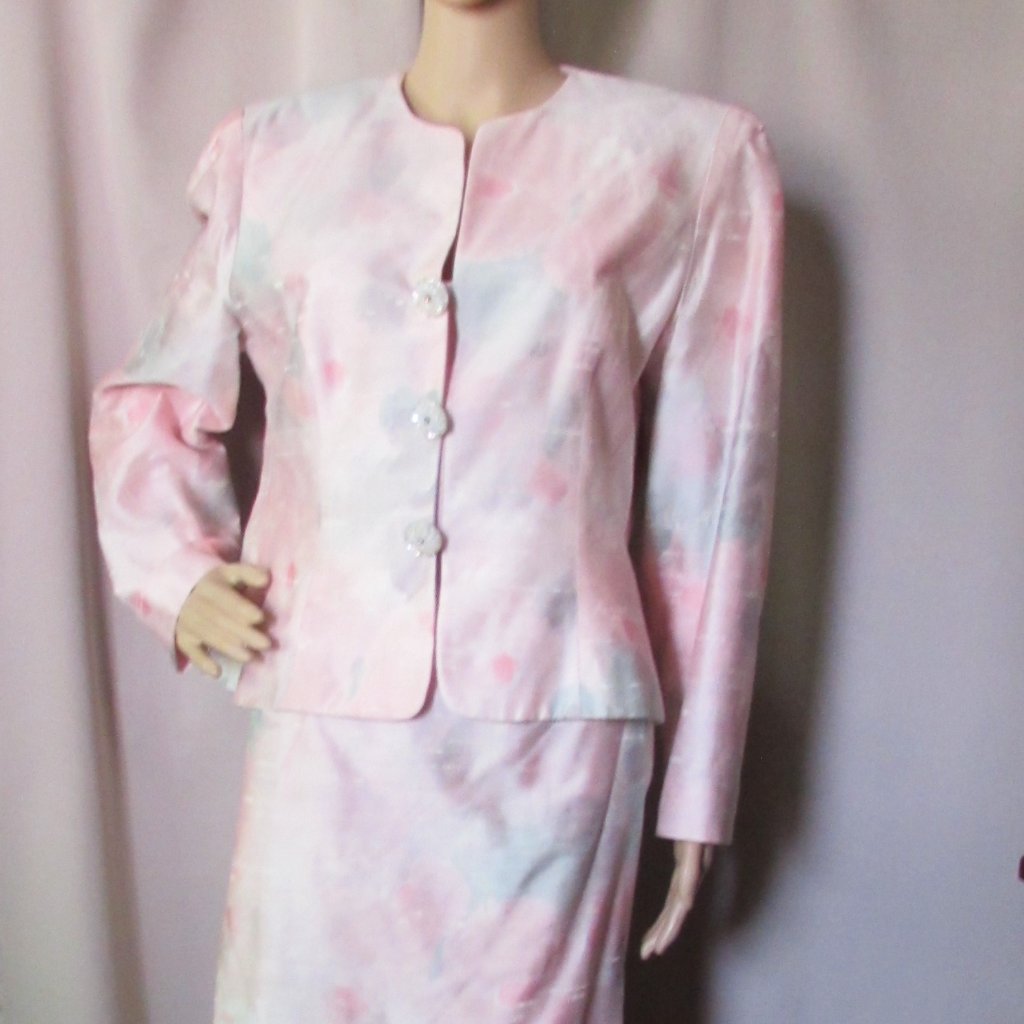 Sale Vintage Formal Event Jacket Skirt Mob